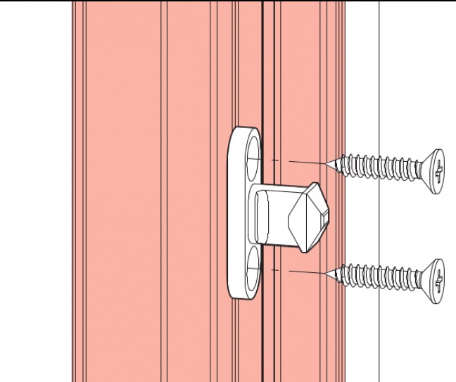 Запорные цапфы, 13,5 мм, ROTO PATIO LIFT Запорные цапфы, 13,5 мм, ROTO PATIO LIFT