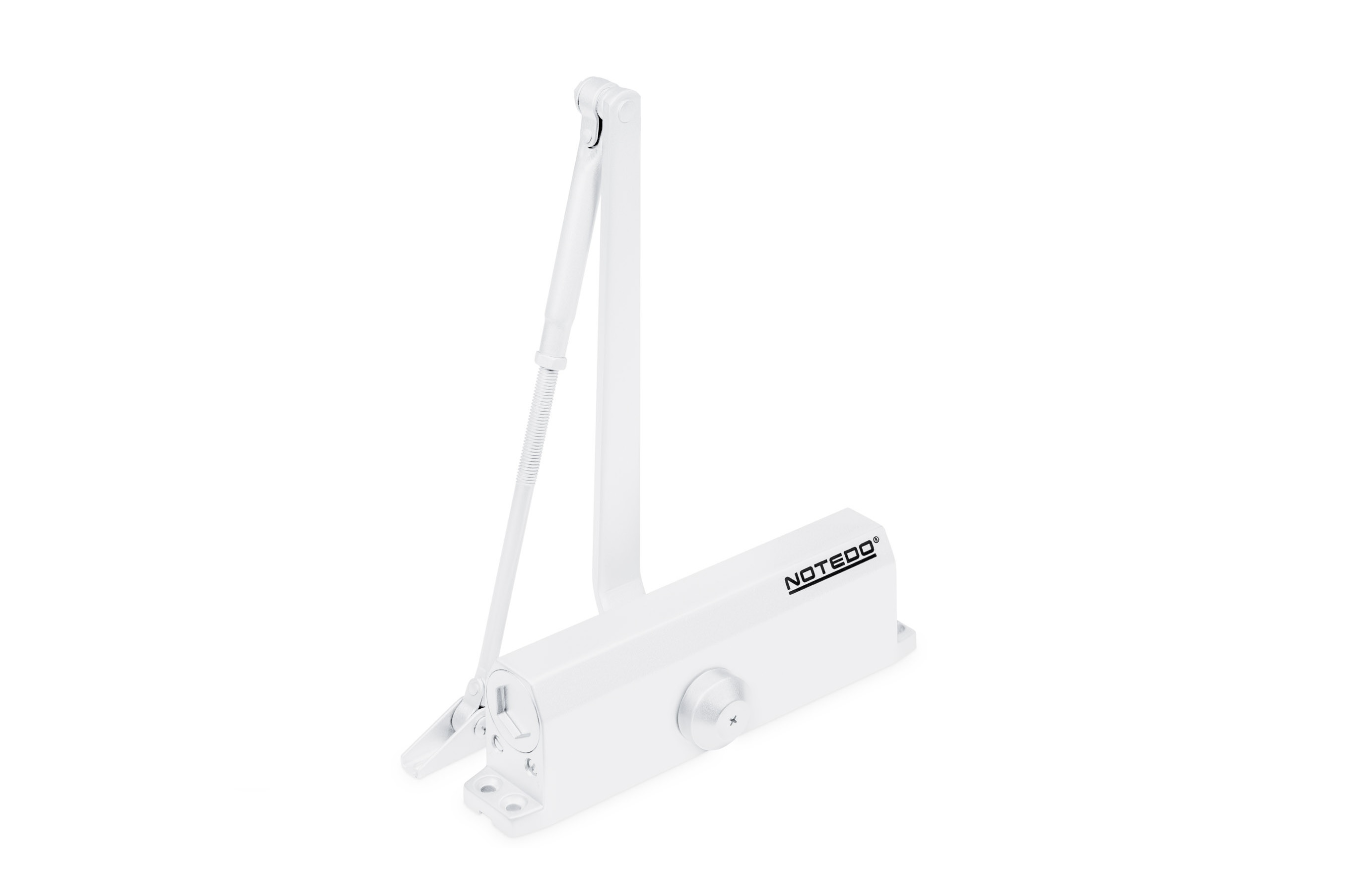 Доводчик NOTEDO DC-110 DA, EN3/4, 120 кг, 1250 мм, RAL 9016 белый Доводчик NOTEDO DC-110 DA, EN3/4, 120 кг, 1250 мм, RAL 9016 белый