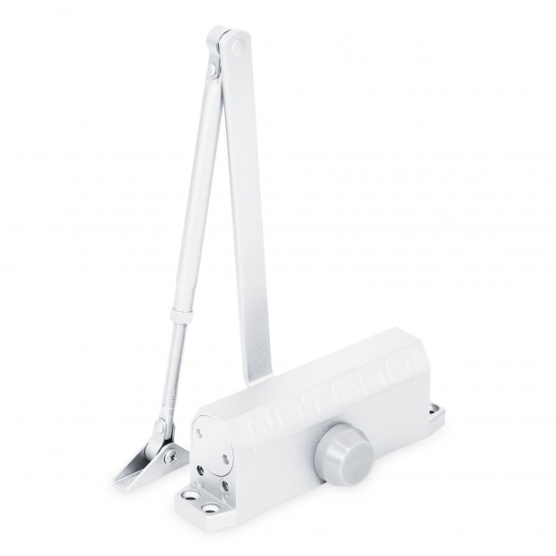 Доводчик NOTEDO DC-120-I, EN3/4/5, 140 кг, 1200 мм, RAL 9016 белый Доводчик NOTEDO DC-120-I, EN3/4/5, 140 кг, 1200 мм, RAL 9016 белый