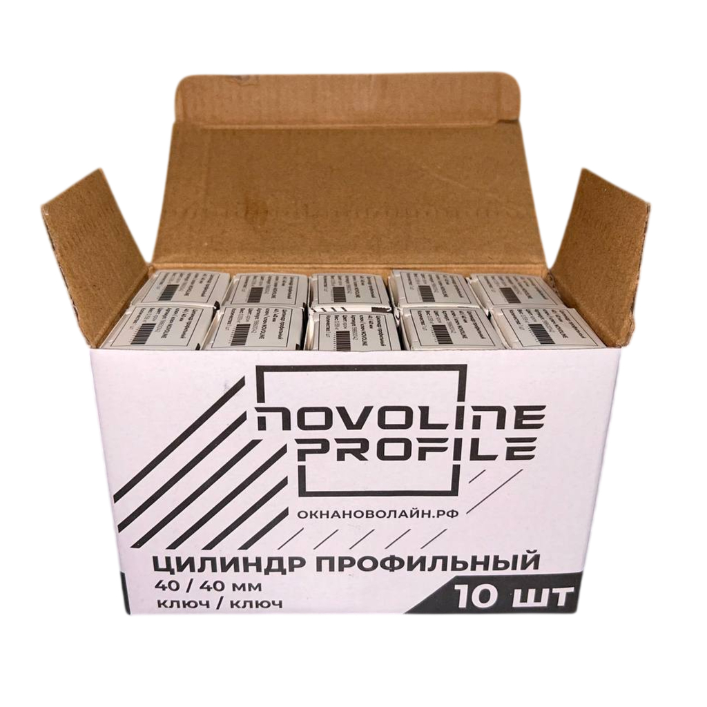 Цилиндр профильный NOVOLINE ОПТИМА, 40/40 мм, ключ/ключ Цилиндр профильный NOVOLINE ОПТИМА, 40/40 мм, ключ/ключ