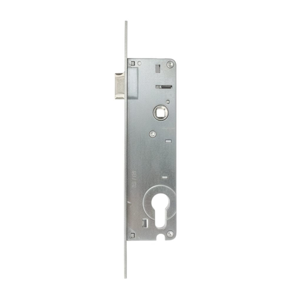 Замок REZE ALU 35/85/23, с защелкой и ригелем Замок REZE ALU 35/85/23, с защелкой и ригелем