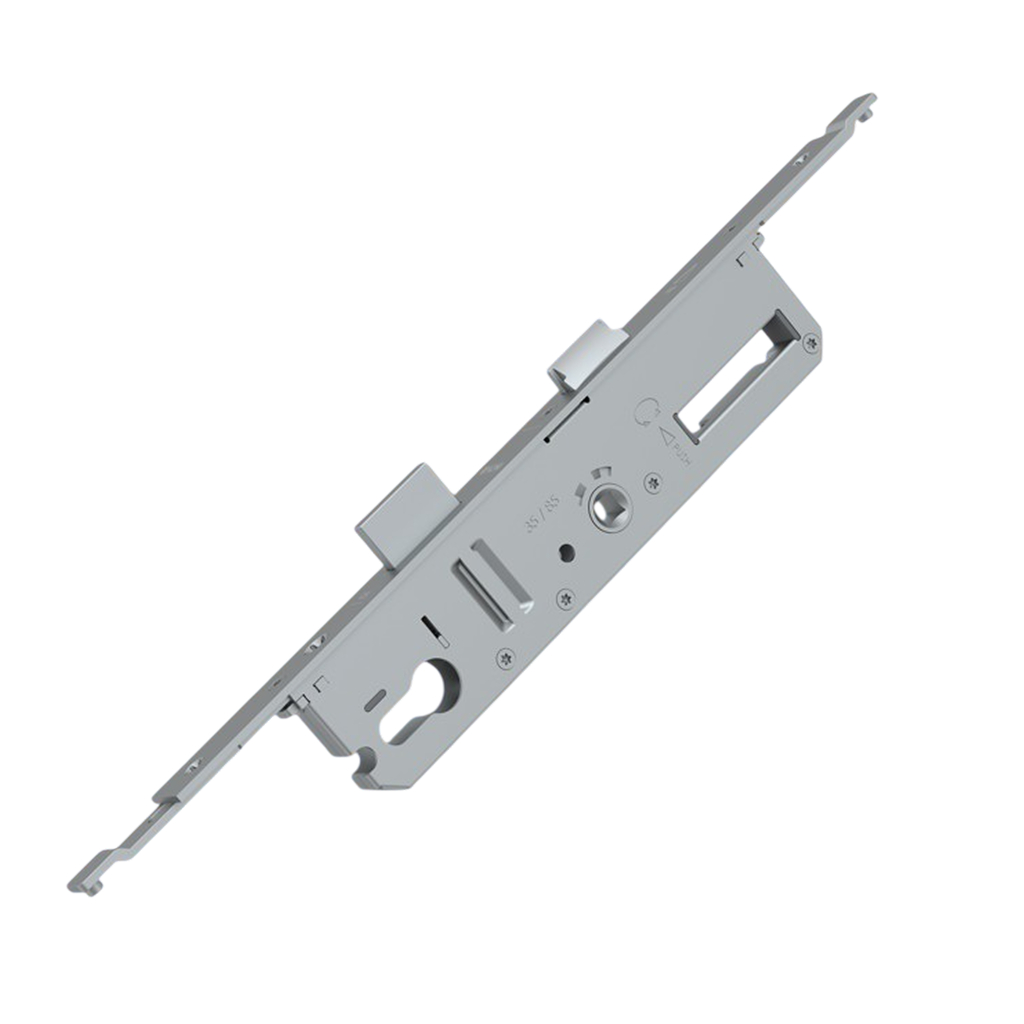 Замок REZE ALU SIGMA многозапорный составной 25/85/23, с защелкой и ригелем Замок REZE ALU SIGMA многозапорный составной 25/85/23, с защелкой и ригелем
